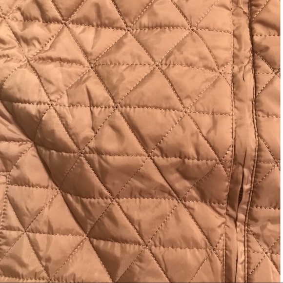 Daisy Quilted Puffer Vest Tan NWT - Picture 2 of 6